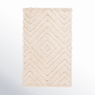 Dabria Handmade Wool Beige Rug