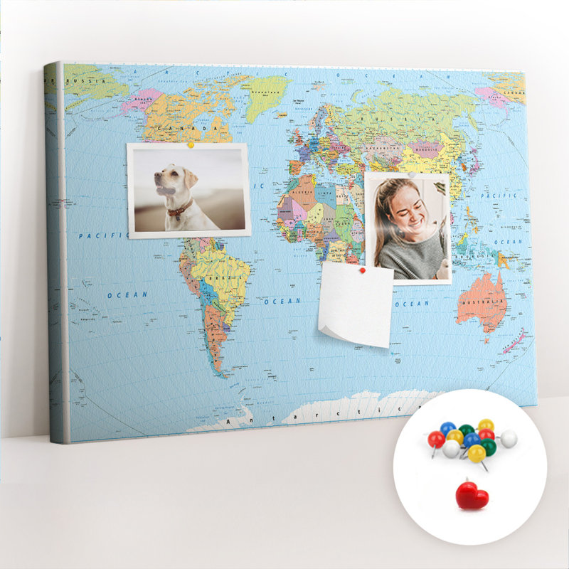 Angrand Cork Corkboard / Bulletin Board