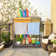 Pool Towel Rack Outdoor, Poolside Float Storage Organizer
