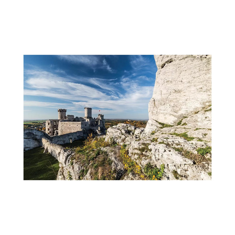 Ogrodzieniec Castle, Rocks, Poland by Mikolaj Gospodarek - Wrapped Canvas Print, 20.32 cm H x 30.48 cm W
