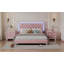 Ensemble de chambre à coucher 3 pièces Jenniferlynn, avec éclairage à DEL, ensemble de chambre à coucher grand, commode et table de chevet, ensembles de chambre à coucher 3 pièces-278661562