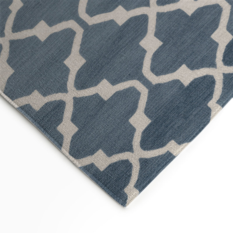 Tapis gris intérieur et extérieur Trellis, Rectangle 9 pi x 12 pi