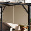 Auvent de remplacement pour pergola 2 pièces, abat-jour protégé, compatible avec la pergola, housse résistante à l'installation de 2 pièces sans effort, résistante aux éclaboussures