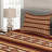 Native Rustic Polyester Geometric Shapes Coverlet-41887025