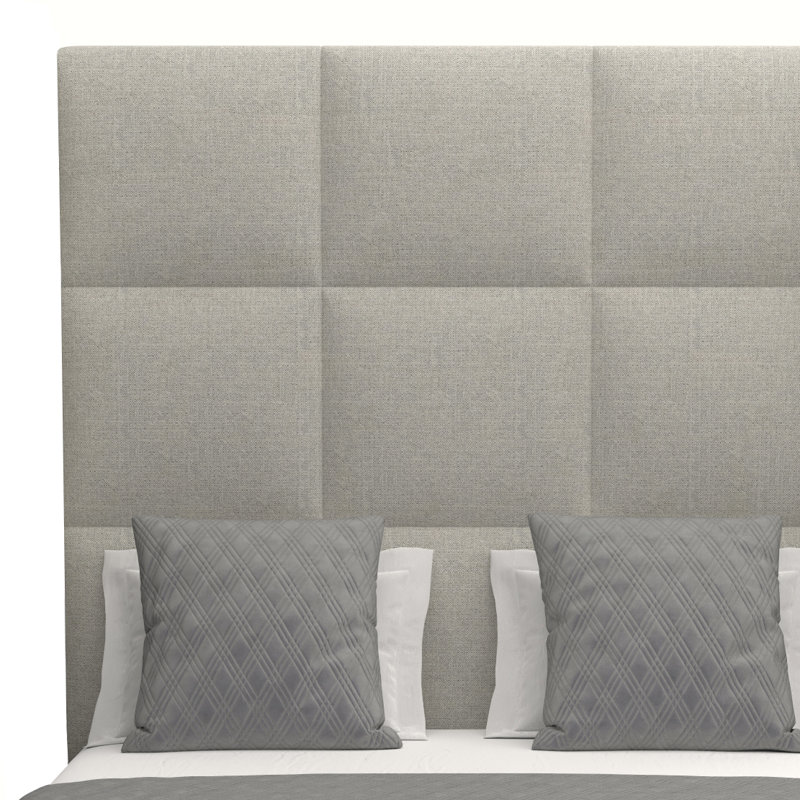 Dezyah Upholstered Standard Bed, Grey Revolution®, King