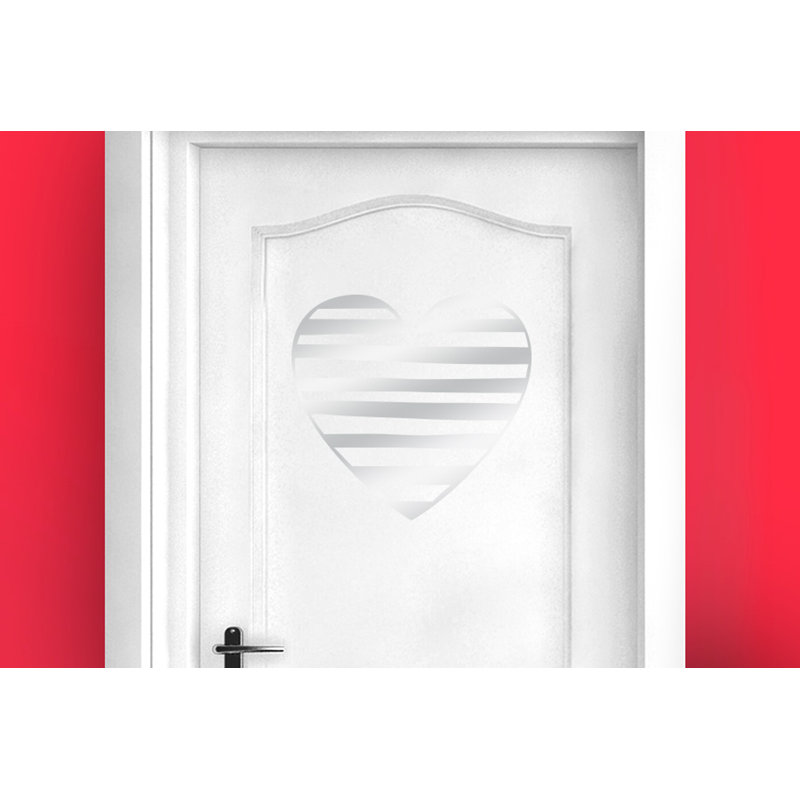 Wall Decal, Shiny Silver