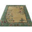 Rug & Kilim’S Chinese Style Art Deco Rug In Gold & Green With Multicolor Florals-1832491791