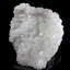 Géode d'apophyllite scintillante à double face