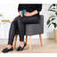 Corley 43cm Wide Tufted Square Solid Colour Footstool Ottoman-503525303