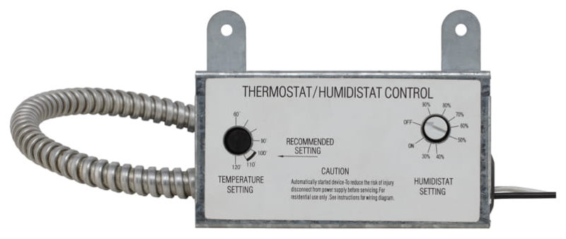 iLIVING ILG-001TH Boîte de contrôle de l'humidité et du thermostat