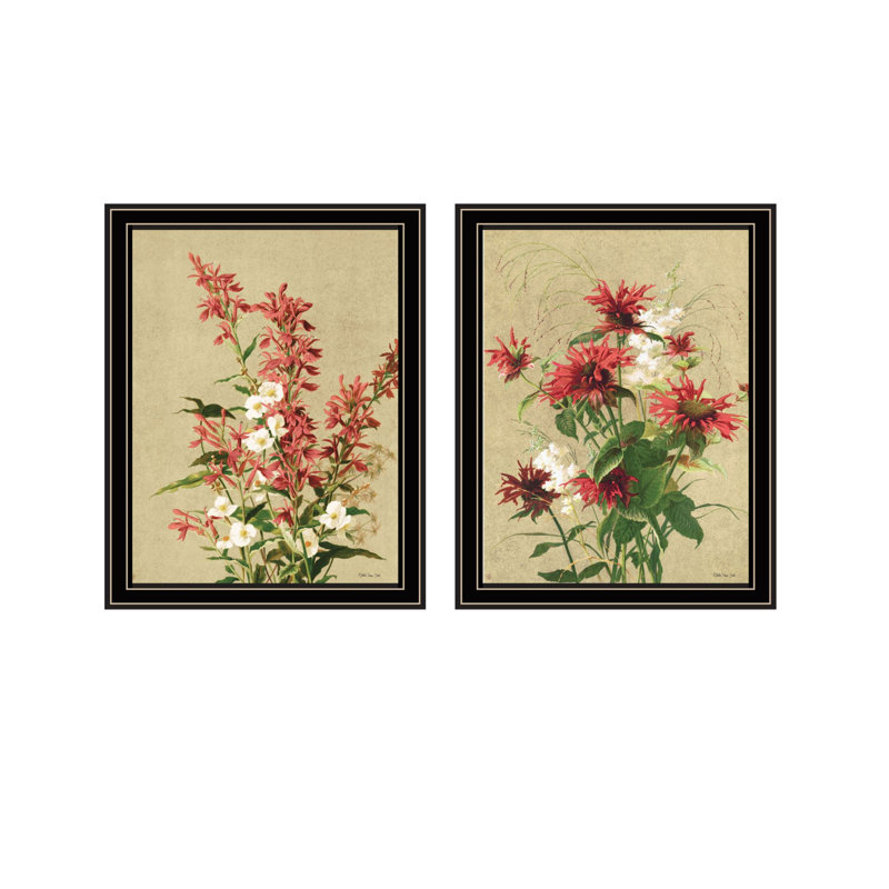 Lark Manor™ "Meadow Flowers 2 & 3" Framed Wall Art For Living Room ...