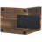 Modern Rustic Wood Non-Skid Bookends