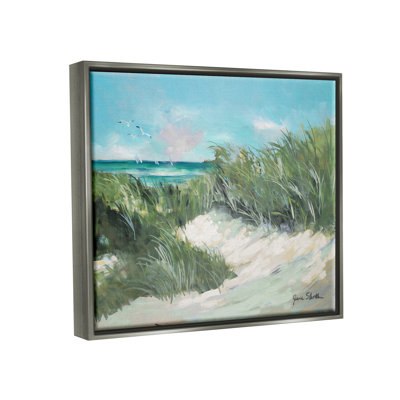 " Beach Grass Painting " by Jane Slivka Painting Print