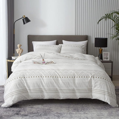 Ensemble de housse de couette en polyester W-SJTGM