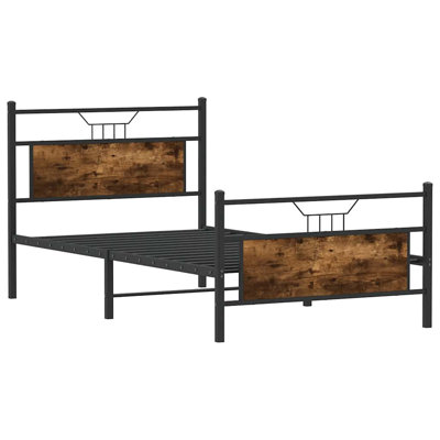 Bed Frame Without Mattress Engineered Wood