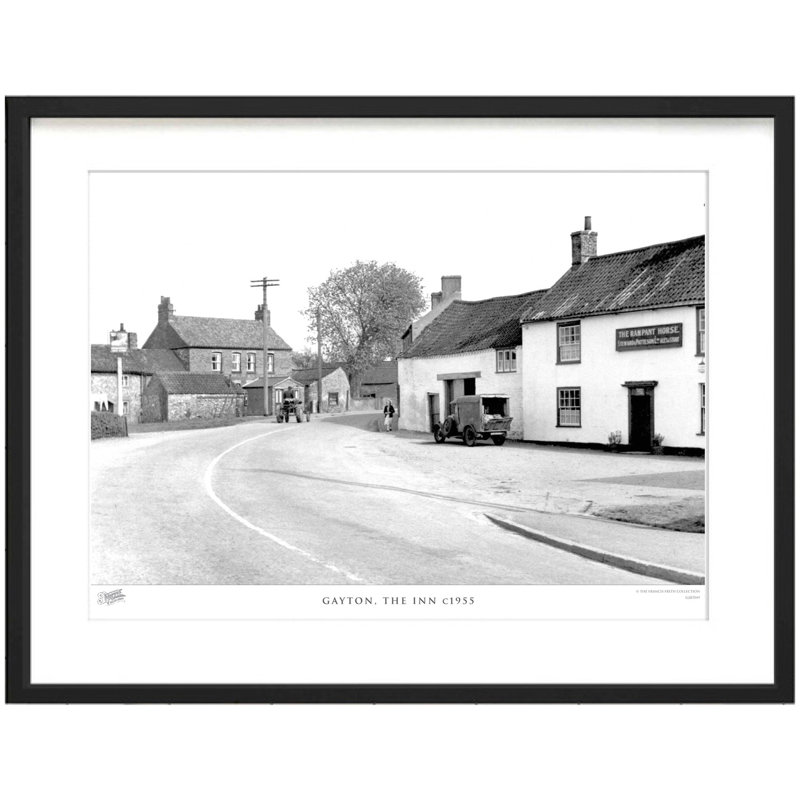 Gayton, The Inn C1955 by Francis Frith - Single Picture Frame Print, 40cm H x 50cm W x 2.3cm D