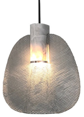 Schema 5-Light Pendant, 22" H x 20" W x 6" D
