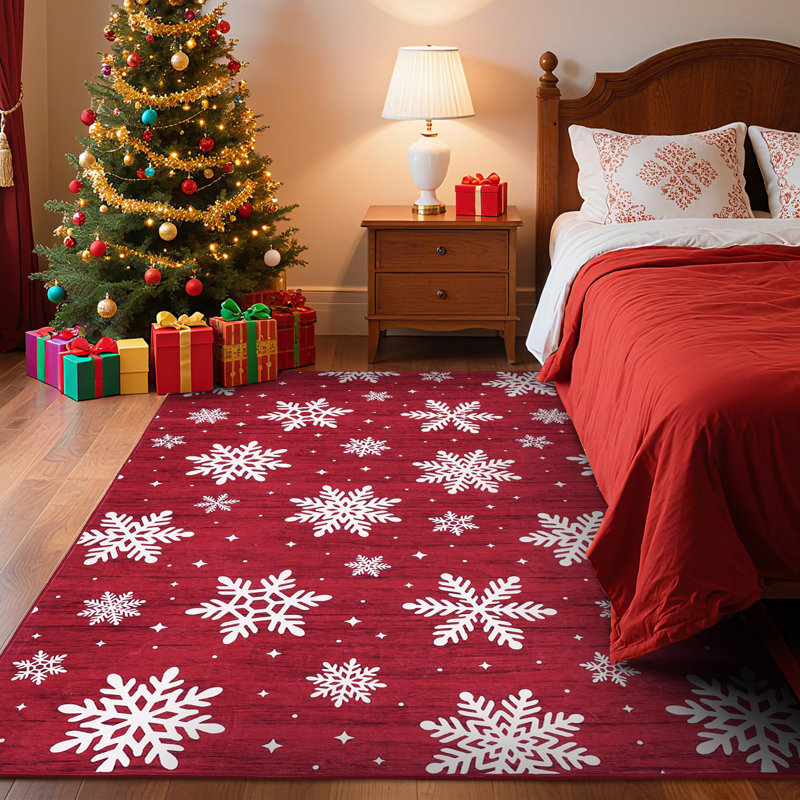 Rectangle 120 cm x 170 cm Abstract Area Rug