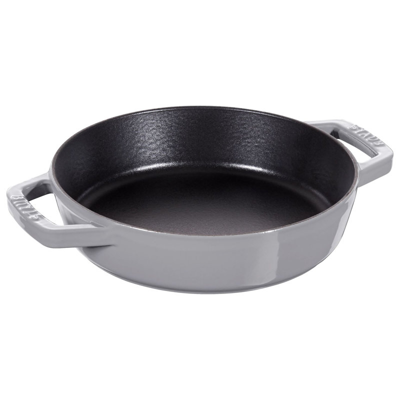 STAUB Cast Iron Fry Pan, Grey, 20cm