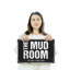 Enseigne de fantaisie en aluminium 12 po x 18 po The Mud Room-119479039
