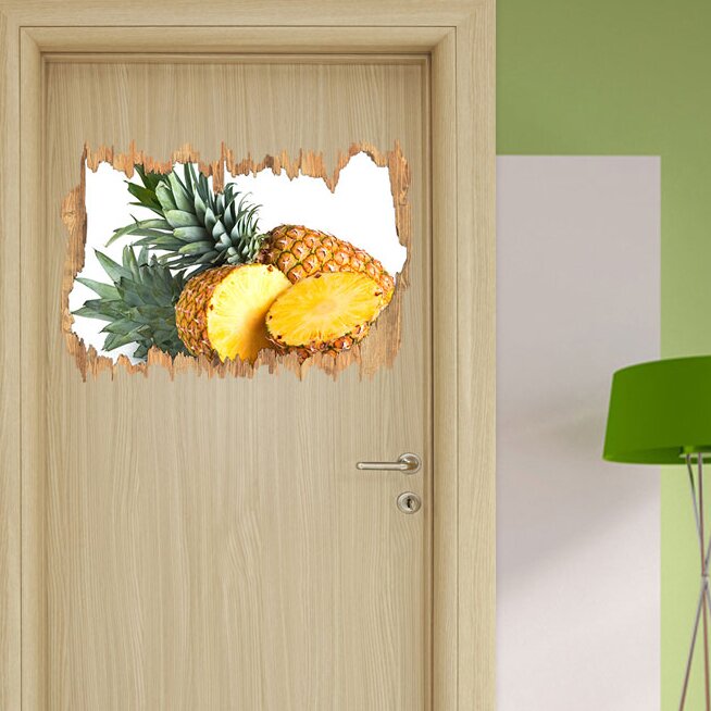 Wandtattoo Frische Ananas