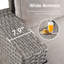 Ensemble de conversation modulaire en rotin et osier avec chaises berçantes pivotantes et table basse Clolt Arnoltice-38706505