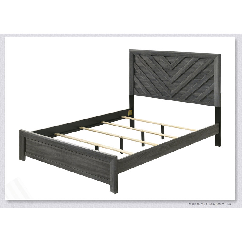 Motif géométrique à chevrons de meubles de chambre à coucher 1Pc