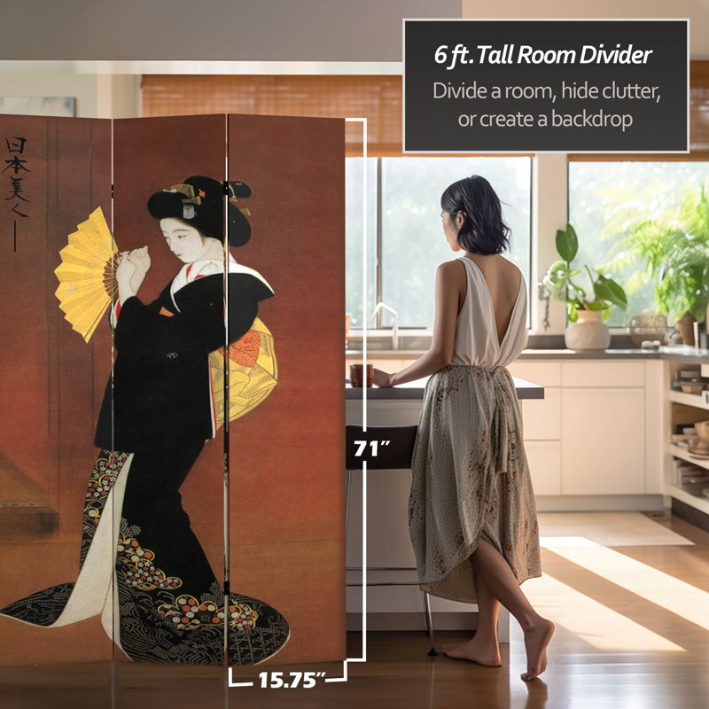 Japanese Fashion Double Sided Room Divider