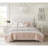 Elegant Reversible Cotton Bedding Sets, Farmhouse Style For Home