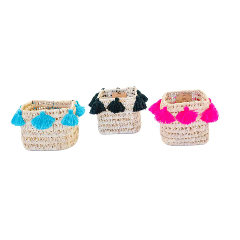 Catch All Basket, Turquoise