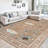 Soft and Modern Pink Area Rug - Soft Carpet for Living Room and Bedroom - Elegant Home Decor - 8x10ft (244x305cm) - USA Specification-483916865