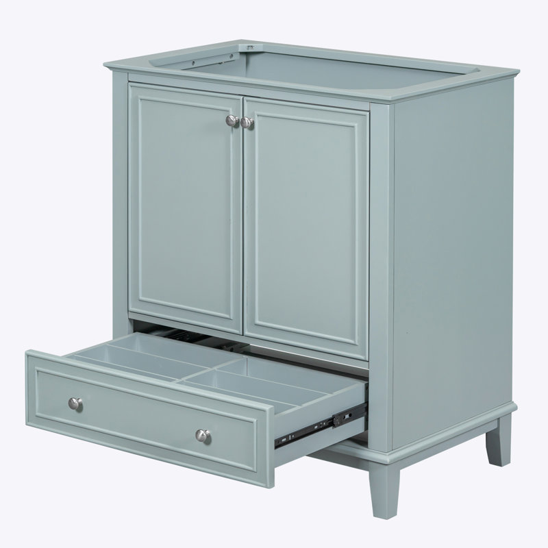 Base de meuble-lavabo simple 29,5 po seulement, Vert