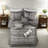Luxury Bedding Sets, Polyester Jacquard Queen, Modern Home Comfort