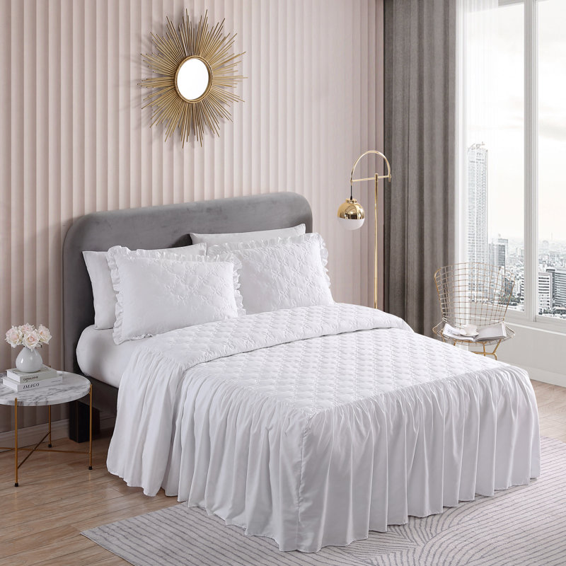 Ensemble de couvre-lit surdimensionné Betsey Johnson, Couvre-lit simple et 1 taie décorative