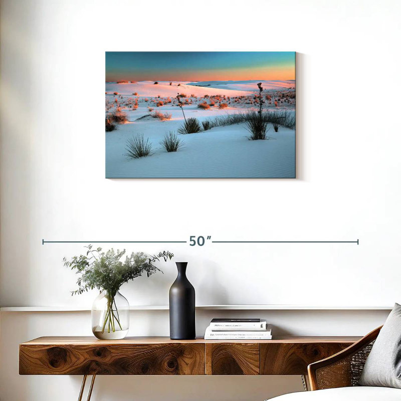 Dunes de sable d'Alvord, Nouveau-Mexique, H 20 po x l 30 po
