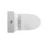 Toilette en céramique blanche, hauteur de confort allongée de 1,1 / 1,6 po, siège fermé T039wt stable