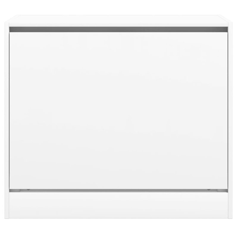 9 Pair Shoe Storage Cabinet, White