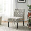 Chaise d'appoint rembourrée