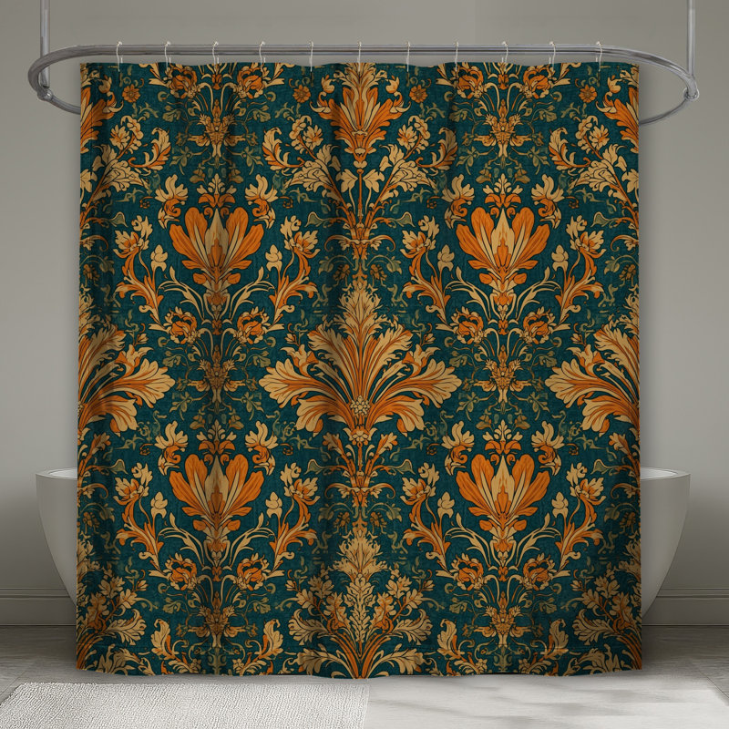 Rideaux de douche Ornate Floral, L 70 po x H 84 po