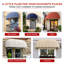 Store fixe Awntech Chicago, 316,1 cm x 84,5 cm x 66,7 cm, bleu marine-111656119-111656138