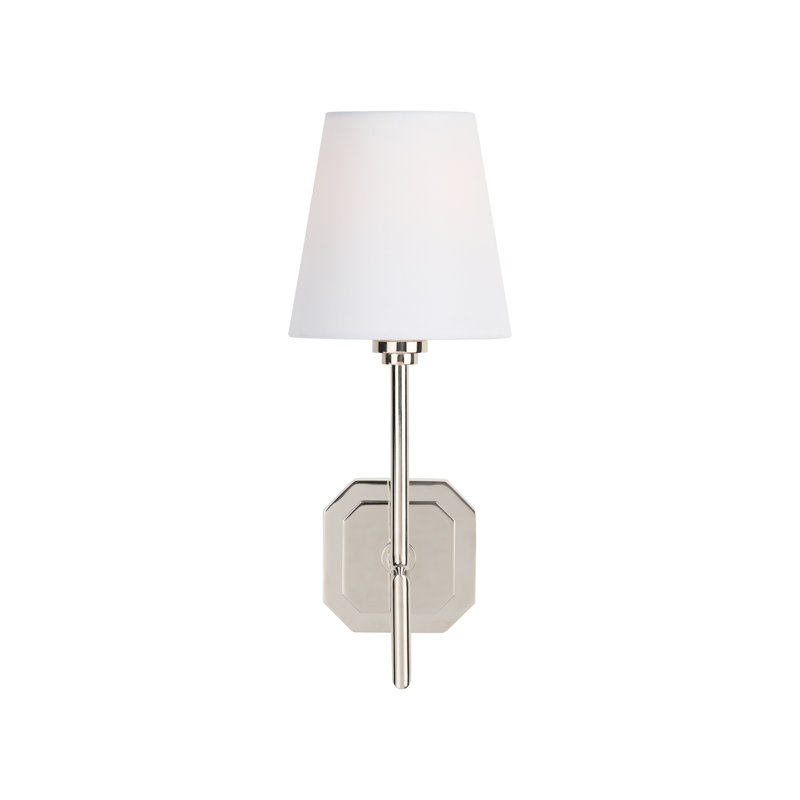 Overhill 1 - Light Armed Sconce, Polished Nickel