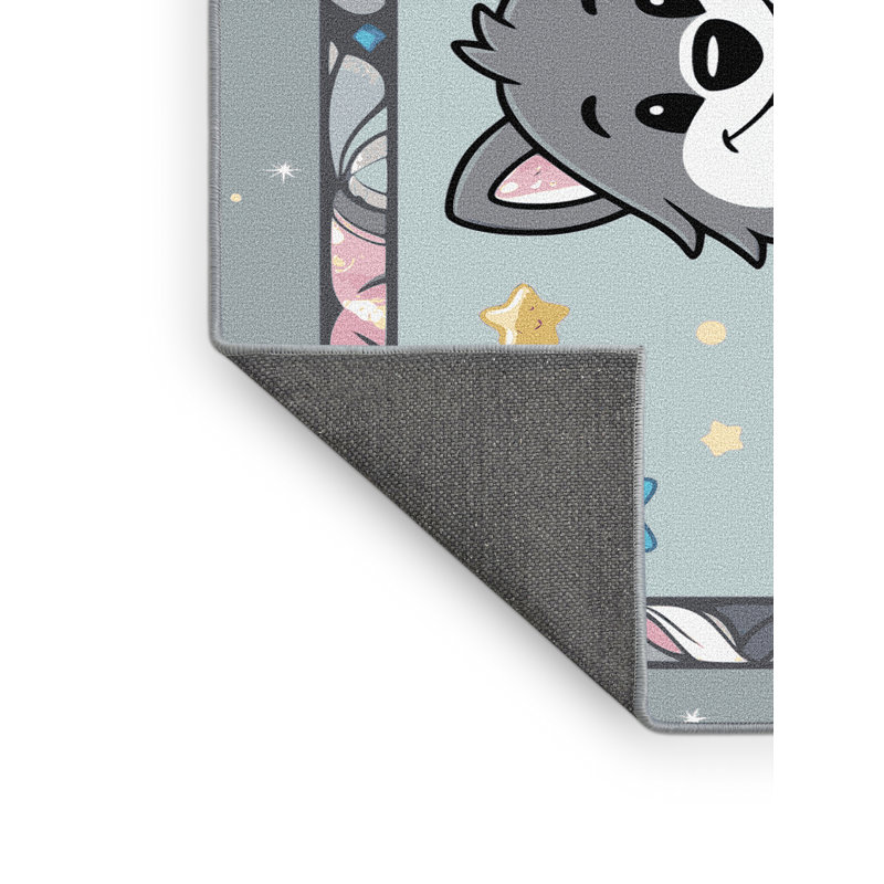 Tapis de vacances d'Halloween The Holiday Aisle®, Rectangulaire 2 pi x 3 pi