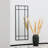 Rectangle Metal Window Pane Mirror-151078560