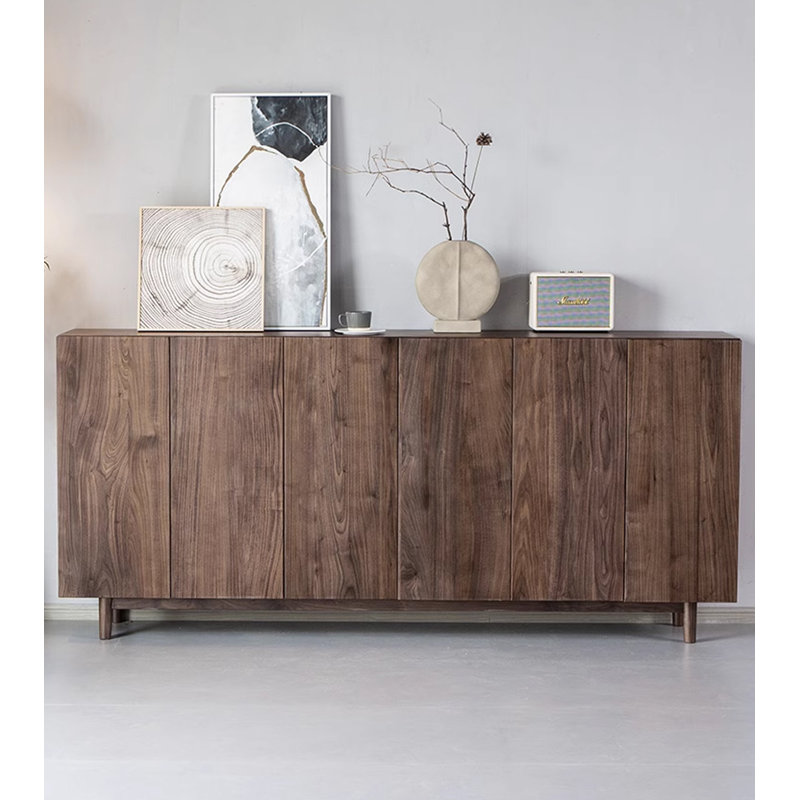 Dovetail Joint Solid Wood Shoe Cabinet with Adjustable Shelves