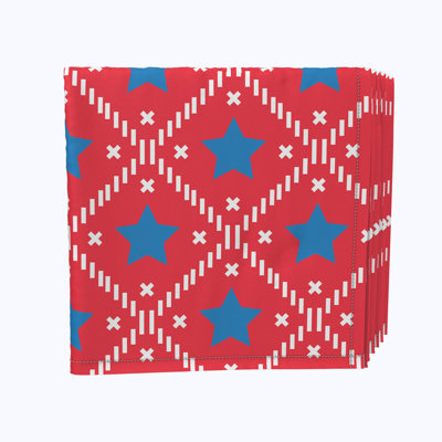 Polyester Geometric Square Napkin