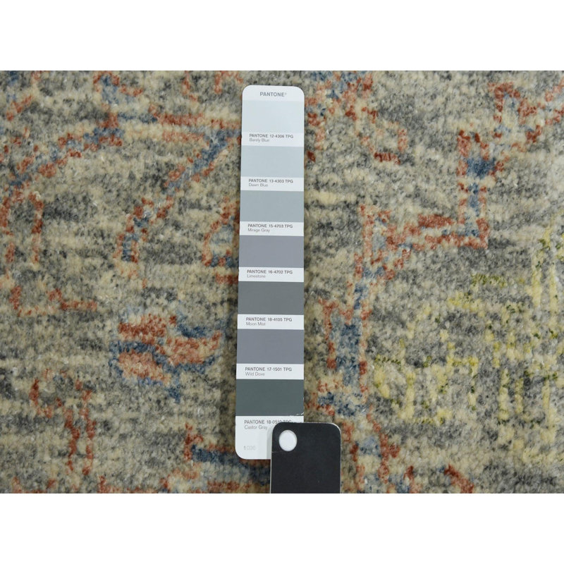 Tapis coloré en laine noué à la main 8 pi 10 po x 12 pi D7B83C2099F24B94A6800E208D404BA7
