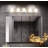 Henri 42 inch Chrome  5 Light Vanity-123223055