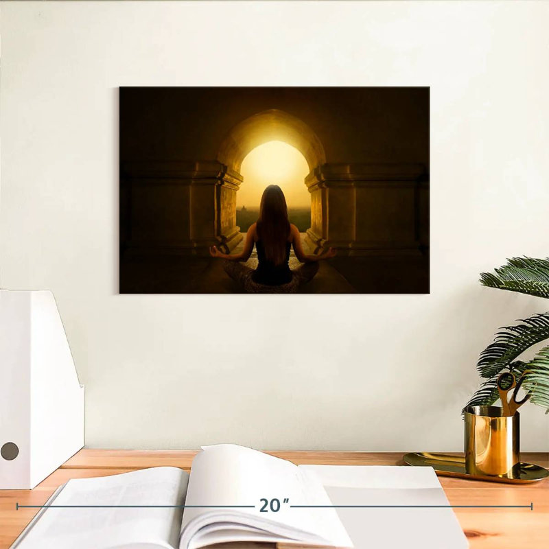 Kerrick Meditation Room, 8" H x 12" W