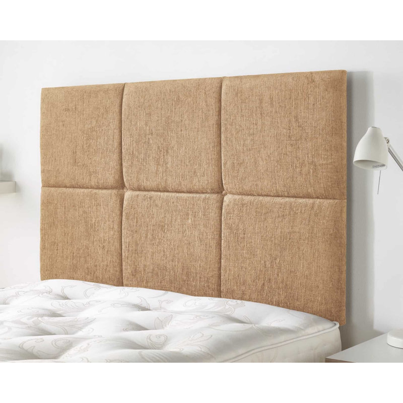 Aimee-Grace Upholstered Headboard, Kingsize (5'), Champagne