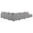 Blydenburgh 6-piece Upholstered Modular Sectional Sofa Grey